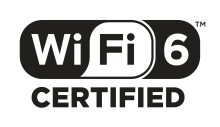 Wi-Fi 6 Certified (logo fra Wi-Fi Alliance)