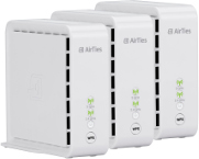 Three AirTies devices in a ready to use mesh network