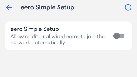 eero Simple Setup screenshot