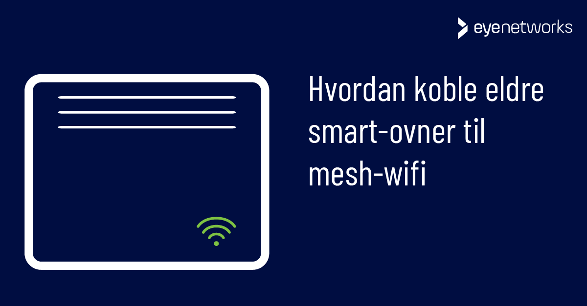 Hvordan koble eldre Mill-ovner til mesh-wifi