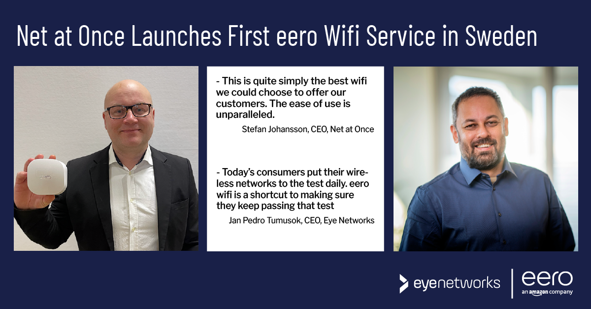 Net at Once launches eero wifi service