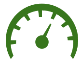 Speed tests are reliable for wired network connections. For wireless networks, the results should be supplemented with other types of measurements.